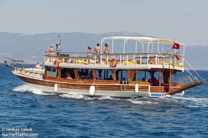 elizya 2 (Pleasure craft) - IMO , MMSI 271040627, Call Sign TC8078 under the flag of Turkey