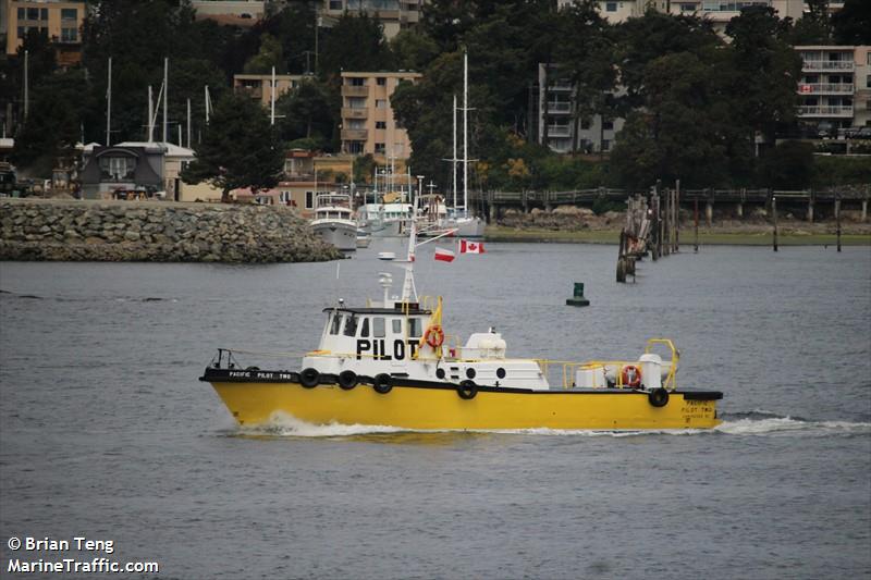 pacific pilot two (Unknown) - IMO , MMSI 314956599 under the flag of Barbados