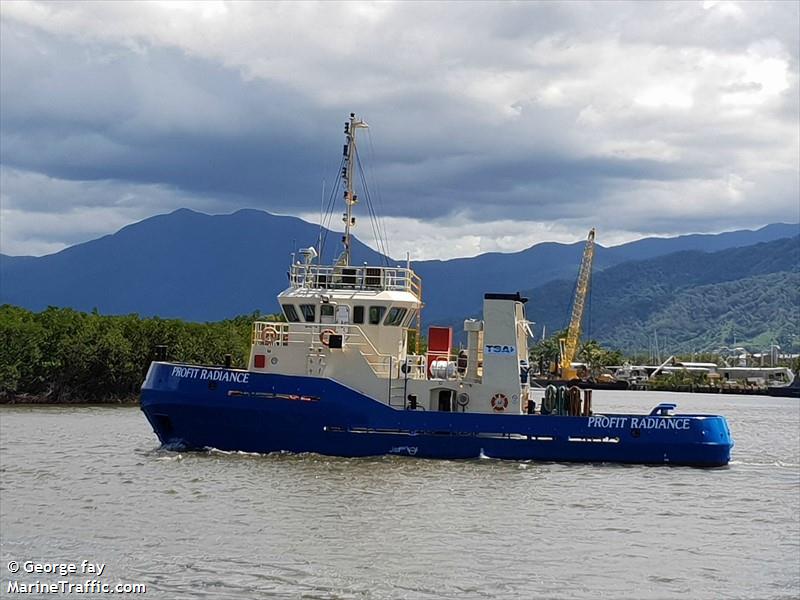 profit radiance (Tug) - IMO 9502130, MMSI 503020580, Call Sign VJN4798 under the flag of Australia