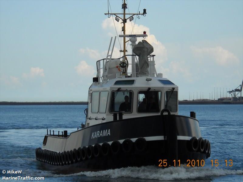 karama (Tug) - IMO , MMSI 503515400, Call Sign VJN3530 under the flag of Australia