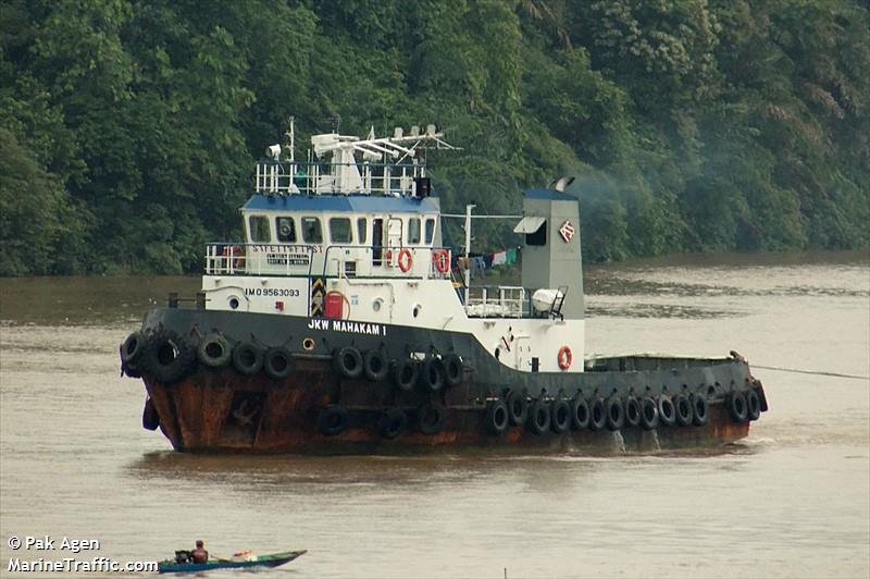 tb. jkw mahakam 1 (Tug) - IMO 9563093, MMSI 525200005, Call Sign YDB6696 under the flag of Indonesia