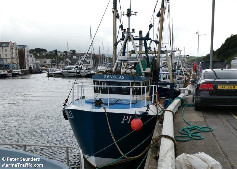 benolas pl11 (Fishing vessel) - IMO , MMSI 232010138, Call Sign MZZW6 under the flag of United Kingdom (UK)