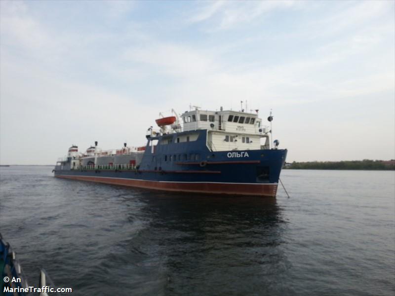 olga (Tanker) - IMO , MMSI 273428740, Call Sign UIBY under the flag of Russia