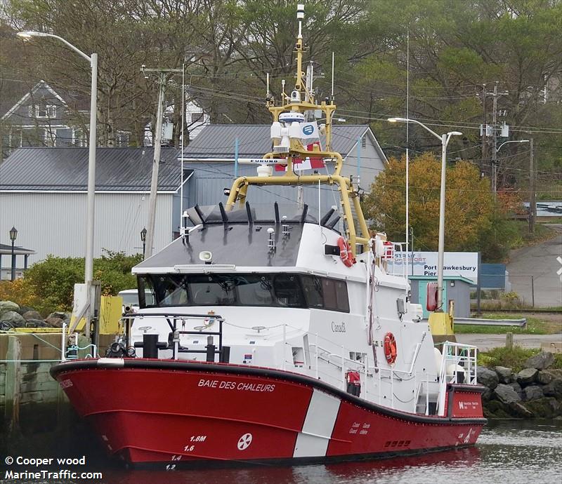 baie des chaleurs (SAR) - IMO , MMSI 316049307 under the flag of Canada