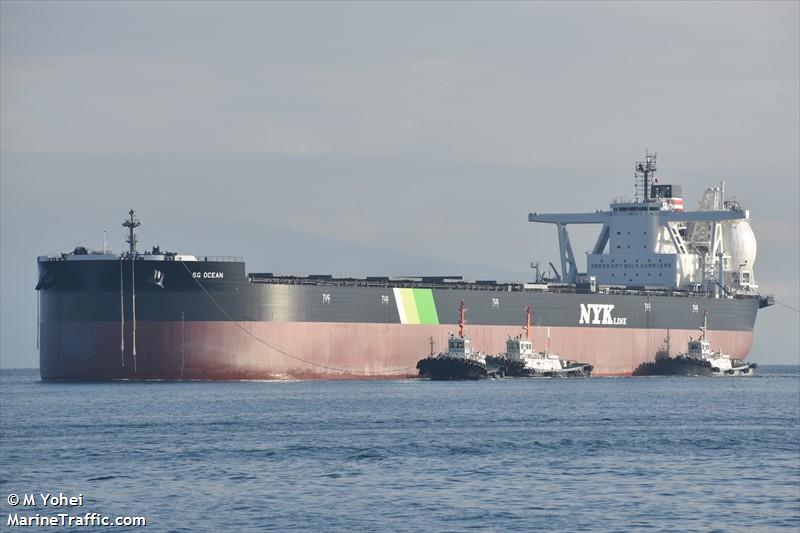 sg ocean (Bulk Carrier) - IMO 9974072, MMSI 431944000, Call Sign 7KPK under the flag of Japan