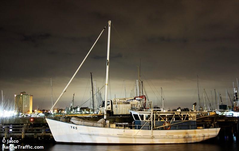 derwent pride (Fishing vessel) - IMO , MMSI 503655300, Call Sign VJN3951 under the flag of Australia