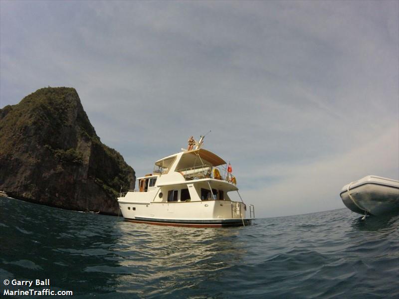 lovely day (Pleasure craft) - IMO , MMSI 533130029 under the flag of Malaysia