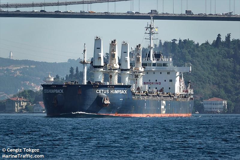 cetus humpback (Bulk Carrier) - IMO 9670731, MMSI 538010819, Call Sign V7A7468 under the flag of Marshall Islands