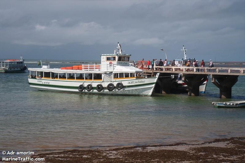 nossa sra da penha (Passenger ship) - IMO , MMSI 710002882, Call Sign PP8993 under the flag of Brazil