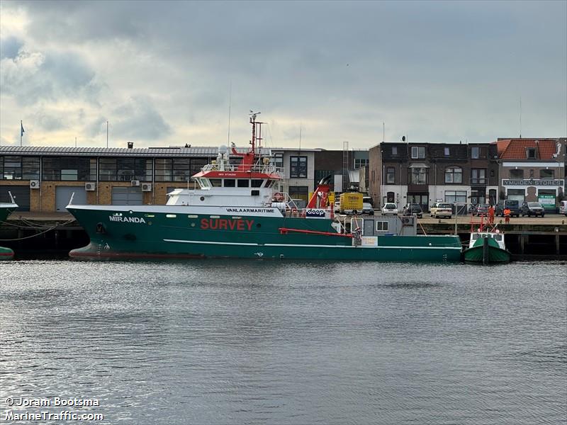 miranda (Utility Vessel) - IMO 9738258, MMSI 268235302, Call Sign T7AAA under the flag of San Marino