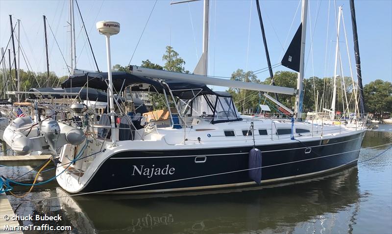 najade (Pleasure craft) - IMO , MMSI 338491967 under the flag of USA