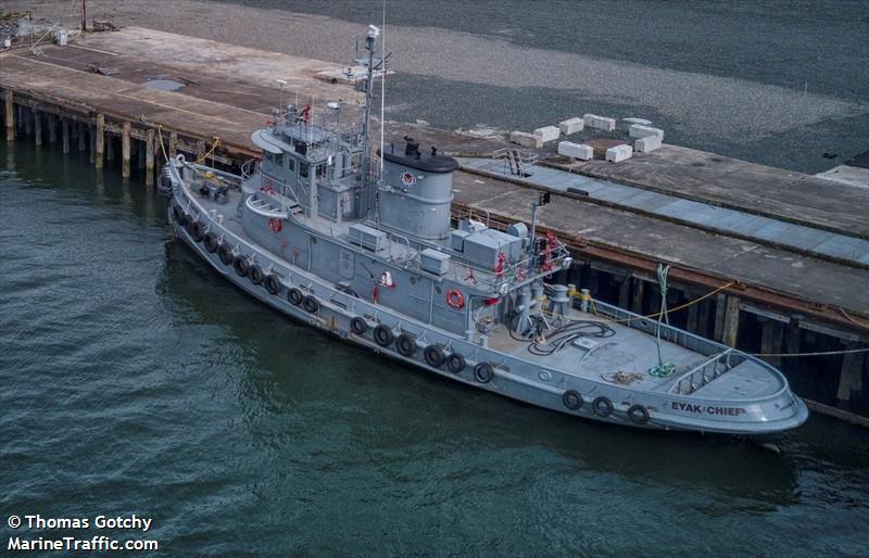 eyak chief (Fishing vessel) - IMO , MMSI 367758220, Call Sign WDJ2427 under the flag of United States (USA)