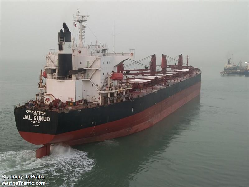 jal kumud (Bulk Carrier) - IMO 9442990, MMSI 419001851, Call Sign VTWG under the flag of India
