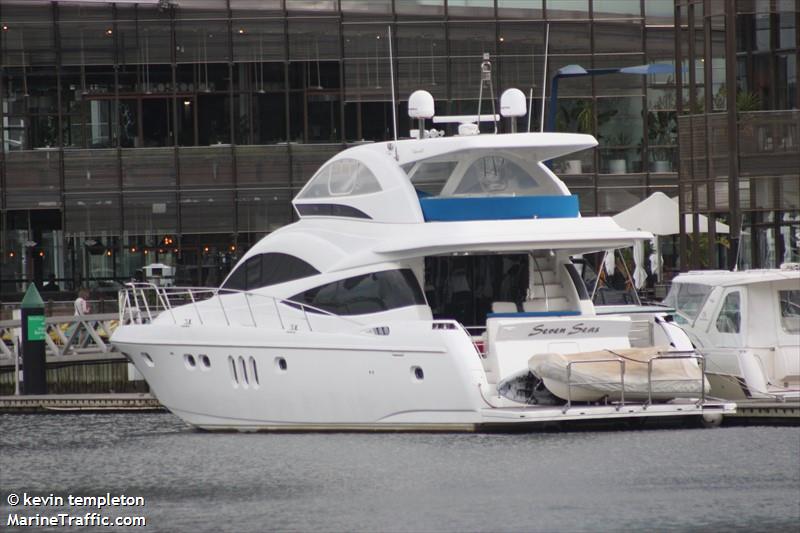 seven seas (Pleasure craft) - IMO , MMSI 503076070, Call Sign TY573 under the flag of Australia