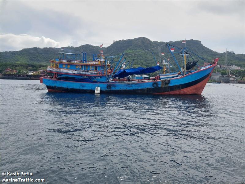 kasih setia xx (Fishing vessel) - IMO , MMSI 525800737, Call Sign YEB5318 under the flag of Indonesia