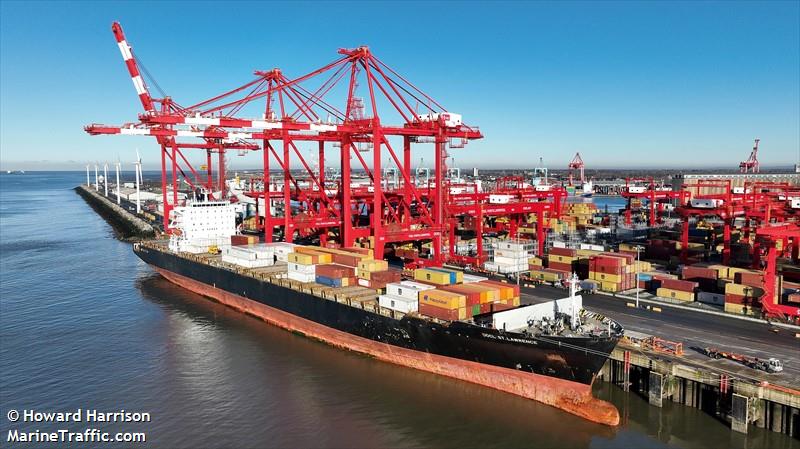 oocl st.lawrence (Container Ship) - IMO 9290414, MMSI 538010806, Call Sign V7A7454 under the flag of Marshall Islands