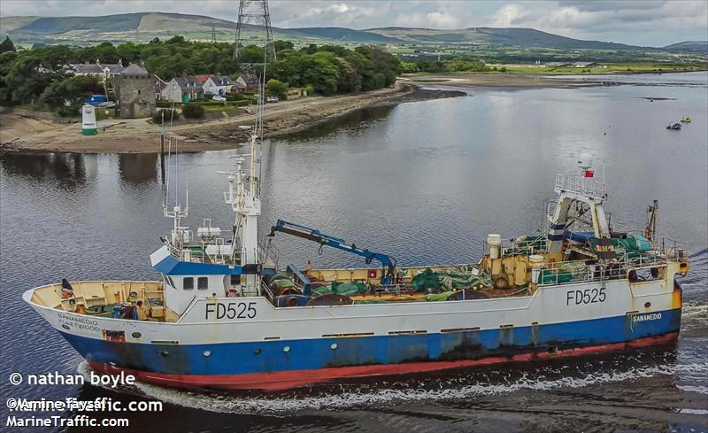 anagim 3 (Fishing vessel) - IMO , MMSI 654080470, Call Sign 2AGI5 under the flag of Mauritania