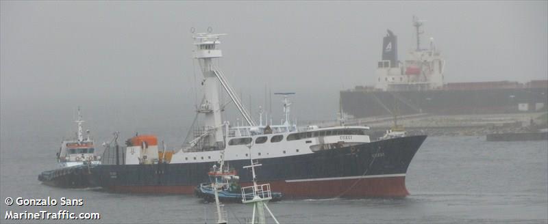 ugavi (Fishing Vessel) - IMO 7910682, MMSI 735057587, Call Sign HC4385 under the flag of Ecuador