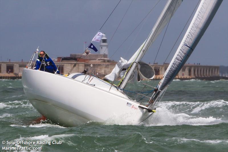 ginger solo sailor (Sailing vessel) - IMO , MMSI 235101385 under the flag of United Kingdom (UK)