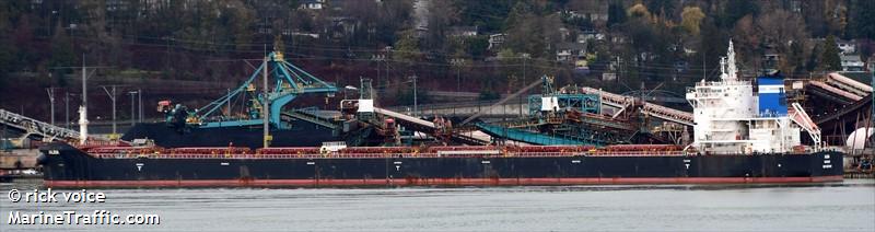 alba (Bulk Carrier) - IMO 9493755, MMSI 255915672, Call Sign CQ2130 under the flag of Madeira