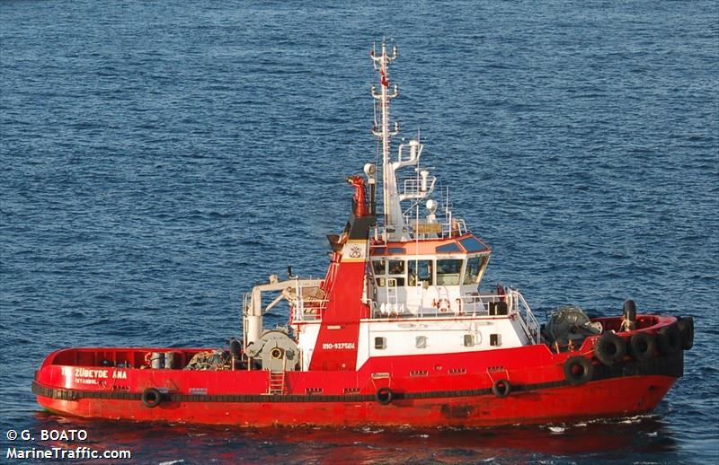 zubeyde ana (Tug) - IMO 9275414, MMSI 271000671, Call Sign TCCJ6 under the flag of Turkey