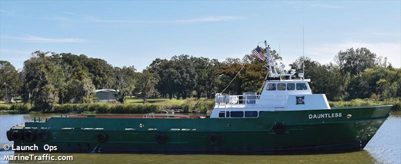 dauntless (Passenger ship) - IMO , MMSI 368338510, Call Sign WDP2672 under the flag of United States (USA)