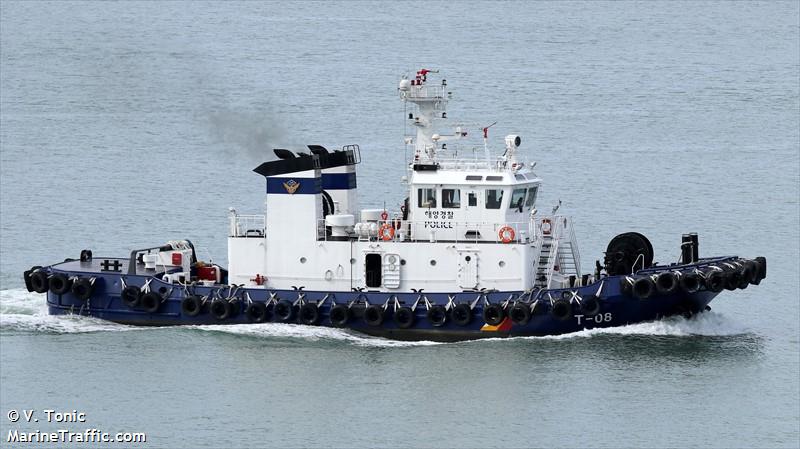 t-08 (Unknown) - IMO , MMSI 440334910, Call Sign HLZN under the flag of Korea