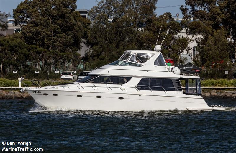 prime time (Pleasure craft) - IMO , MMSI 503050980 under the flag of Australia