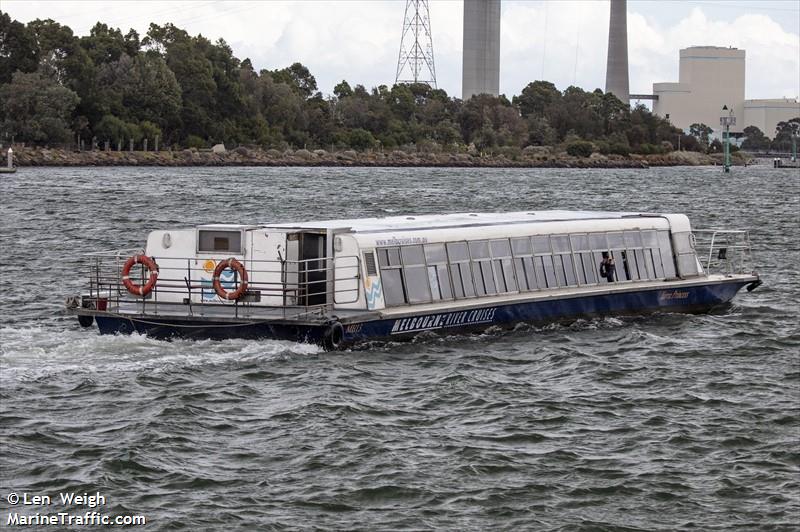 yarra princess (Passenger ship) - IMO , MMSI 503079320 under the flag of Australia