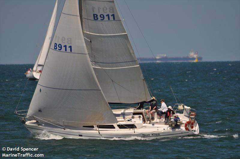 sun kiss (Sailing vessel) - IMO , MMSI 503496900, Call Sign B911 under the flag of Australia