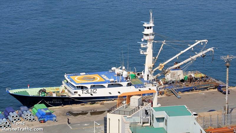 maroraoi (Fishing Vessel) - IMO 8103080, MMSI 529687000, Call Sign T3LN2 under the flag of Kiribati