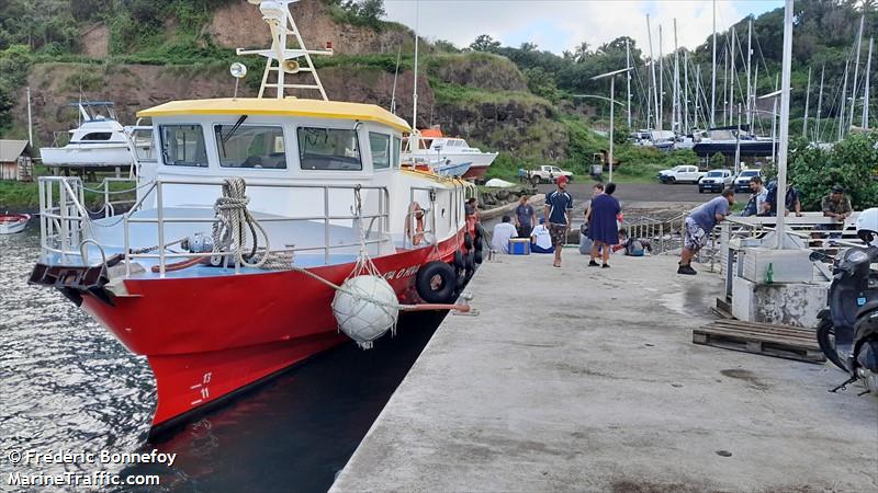 te ata o hiva (Passenger ship) - IMO , MMSI 546020500, Call Sign FJVZ under the flag of French Polynesia