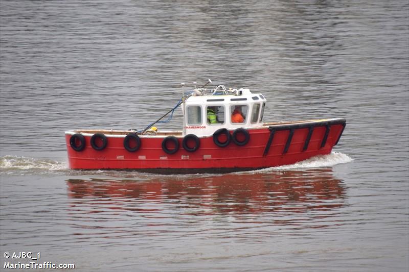 thamesmoor (Dredging or UW ops) - IMO , MMSI 232011866, Call Sign MCAS3 under the flag of United Kingdom (UK)