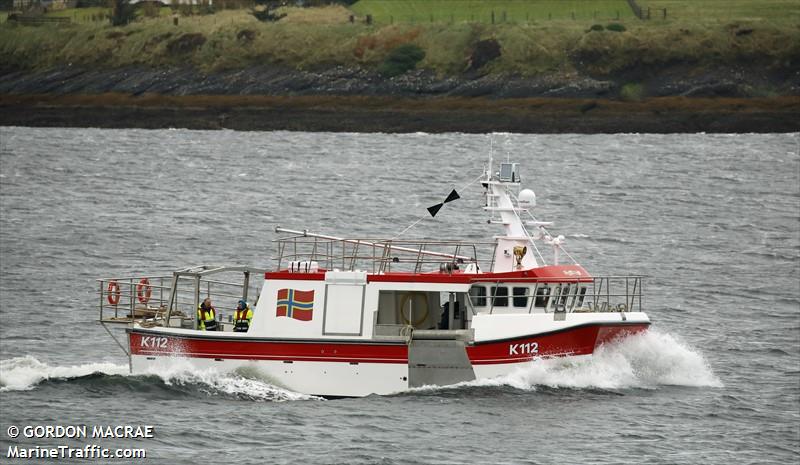 galatea k112 (Fishing vessel) - IMO , MMSI 232047947, Call Sign MNUE2 under the flag of United Kingdom (UK)