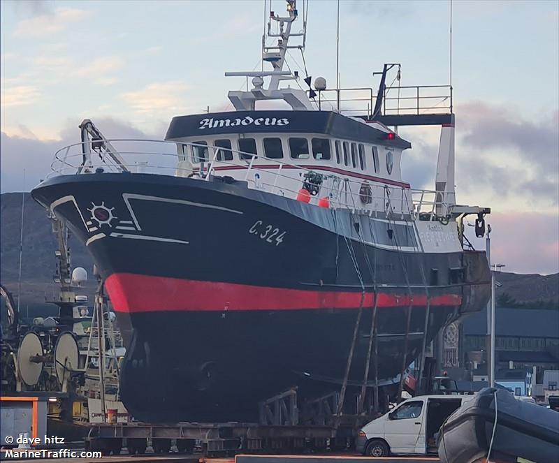 fv amadeus (Fishing Vessel) - IMO 9099511, MMSI 250014109, Call Sign EIA2574 under the flag of Ireland