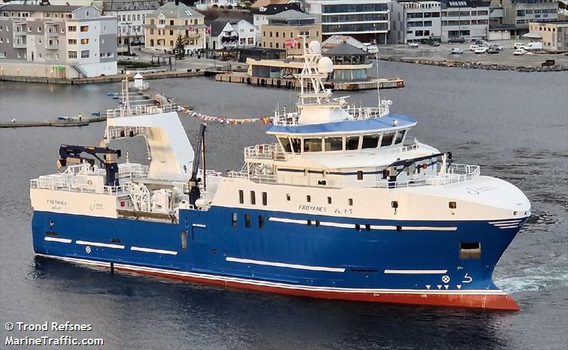froyanes (Fishing Vessel) - IMO 9960485, MMSI 259028000, Call Sign JXMP under the flag of Norway
