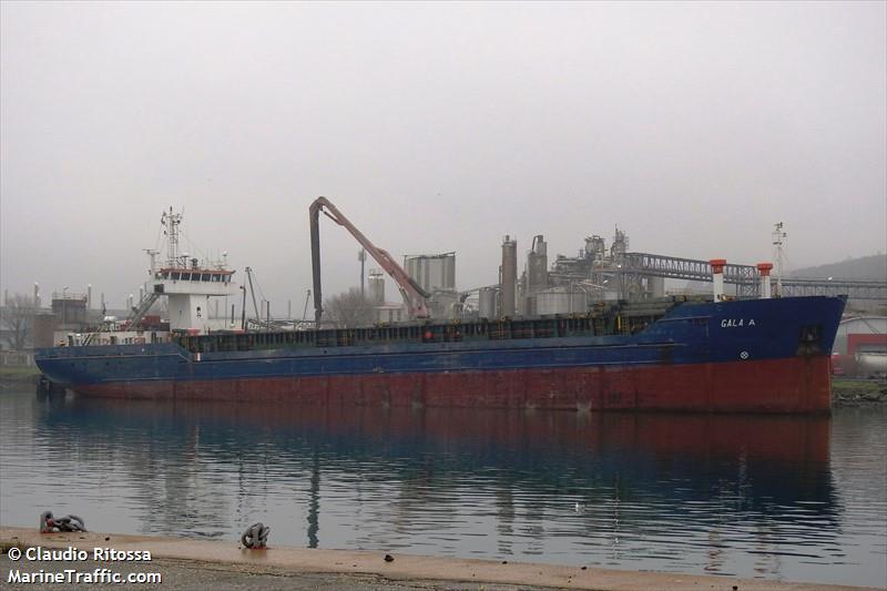 gala a (General Cargo Ship) - IMO 8822040, MMSI 271052057, Call Sign TCA7915 under the flag of Turkey