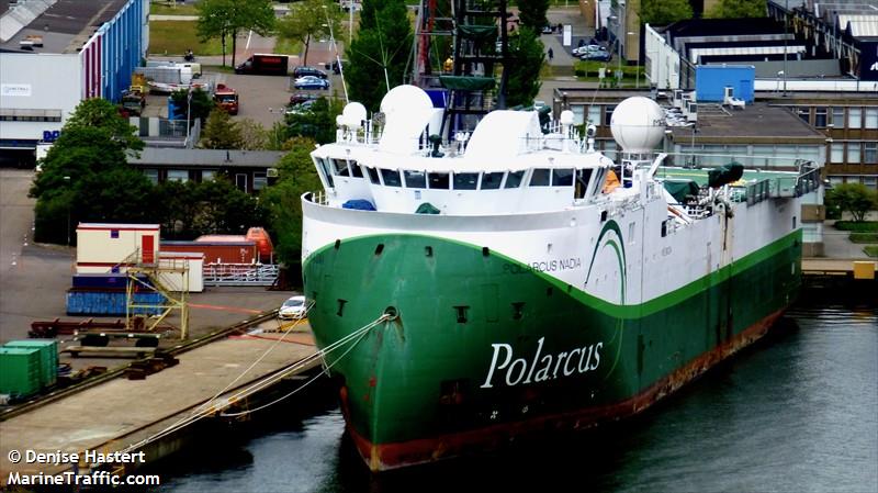 polarcus nadia (Research Vessel) - IMO 9538086, MMSI 311012200, Call Sign C6XK3 under the flag of Bahamas