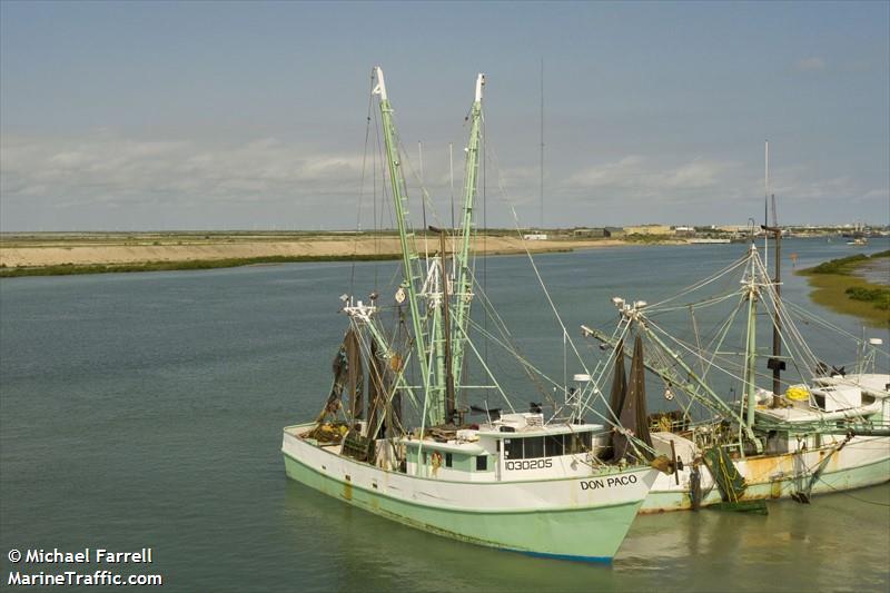 don paco (Fishing vessel) - IMO , MMSI 367366650, Call Sign WDE5432 under the flag of United States (USA)