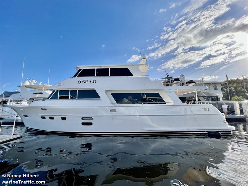 o.sea.d. (Pleasure craft) - IMO , MMSI 368340480, Call Sign WDP2901 under the flag of United States (USA)