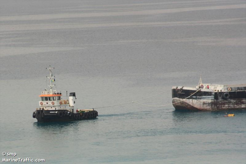 erodotos (Pusher Tug) - IMO 9245110, MMSI 375259000, Call Sign J8B3234 under the flag of St Vincent & Grenadines