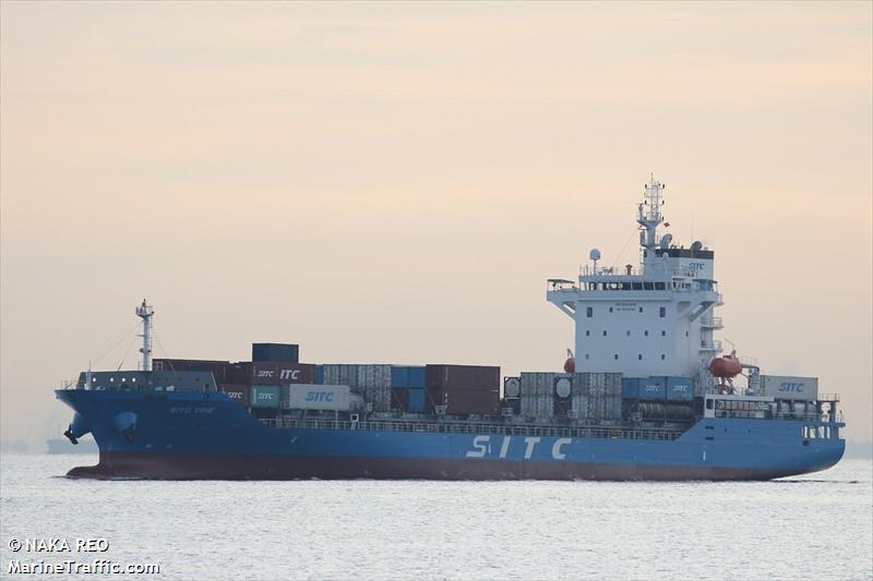 sitc yihe (Container Ship) - IMO 9943645, MMSI 477922400, Call Sign VRVD7 under the flag of Hong Kong