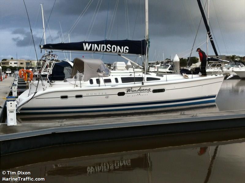 windsong (Sailing vessel) - IMO , MMSI 503008900, Call Sign VKV6653 under the flag of Australia