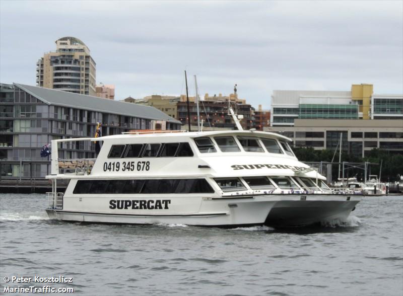 supercat (Passenger ship) - IMO , MMSI 503041330, Call Sign 22542 under the flag of Australia