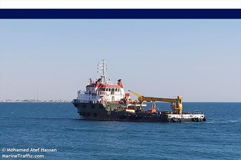 sea breeze 9 (Offshore Support Vessel) - IMO 9306861, MMSI 622172206, Call Sign 6BBL under the flag of Egypt