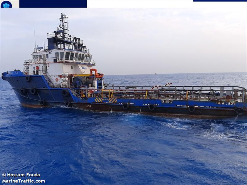 mv sea lady (Offshore Tug/Supply Ship) - IMO 9337561, MMSI 667001652, Call Sign 9LU2455 under the flag of Sierra Leone