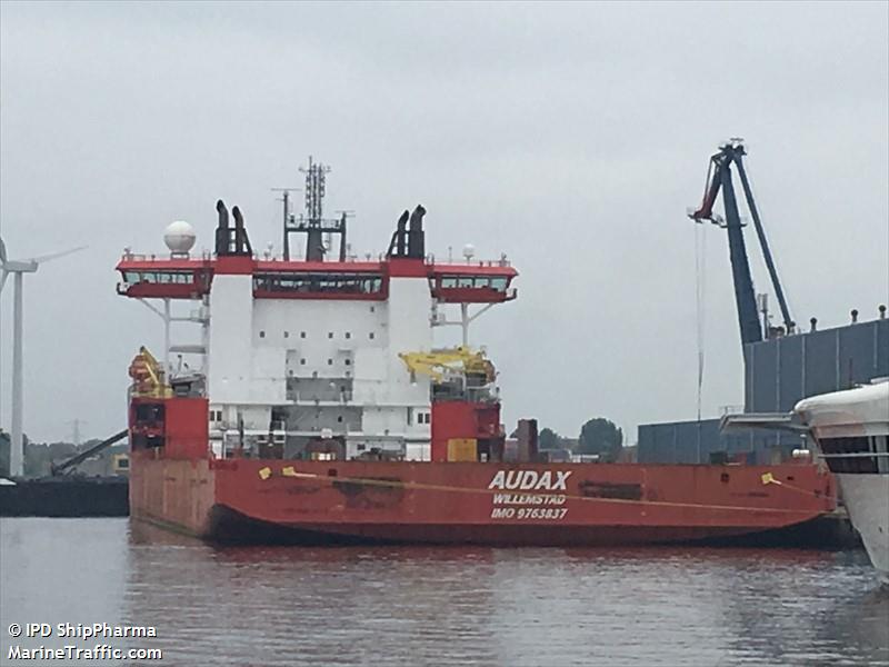 audax (Dredging or UW ops) - IMO , MMSI 244830155, Call Sign PD2241 under the flag of Netherlands