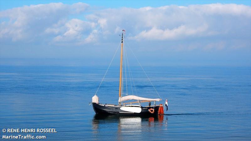 eb vloed (Sailing vessel) - IMO , MMSI 244830732, Call Sign PI8324 under the flag of Netherlands