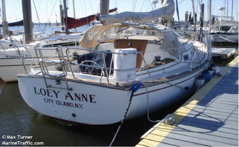 loey anne (Sailing vessel) - IMO , MMSI 338493267 under the flag of USA