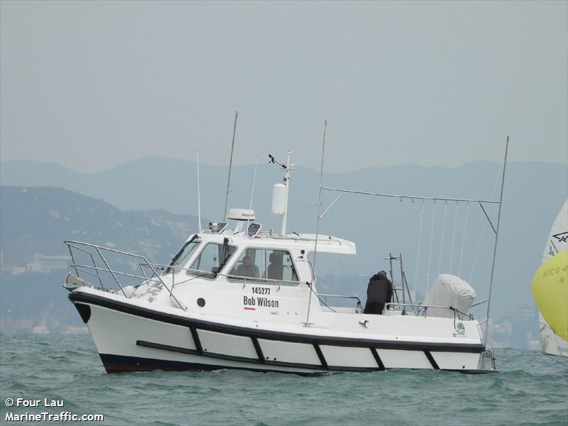 bob wilson (Pleasure craft) - IMO , MMSI 477991899, Call Sign VRS8817 under the flag of Hong Kong
